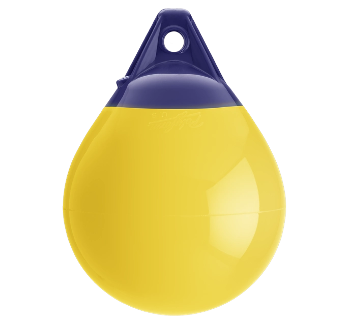 Буй Polyform U.S. A1 279х381 мм швартовый надувной жёлтый (50-766-620)